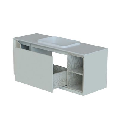 ШКАФ НИЖНИЙ ФРЕЙМ 1400-570-4 СТОЛЕШНИЦА НАТУРАЛЬНЫЙ МРАМОР EMPERADOR DARK