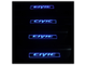 Накладки на пороги с подсветкой LED Honda Civic 2007-