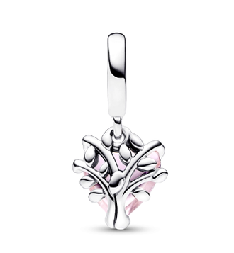 Подвеска Пандора Розовое сердце и древо Артикул: 792654C01