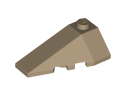Wedge 4 x 2 Triple Left, Dark Tan (43710 / 6004711)