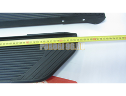 Пороги подножки "Classik Black" 1800 мм для Lada NIVA 5d 1977-