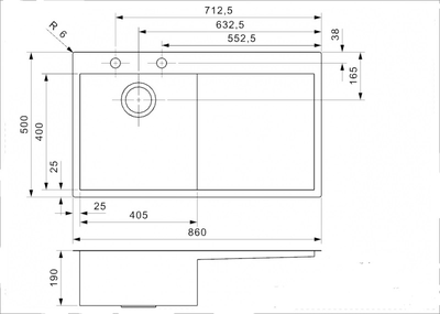 Мойка Reginox Ontario L 10 Left lux