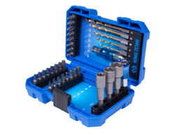 Набор вставок (бит) 1/4", PH, PZ, Hex, Torx, Slotted, сверла, 35 предметов KING TONY 1035MR