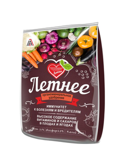 "Летнее" 10-15-25  удобрение, 1 кг