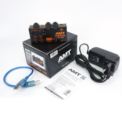 AMT PANGAEA CP-100 - Кабинет Эмулятор (плеер IR WAV импульсов) и эффект процессор [БП в комплекте!]