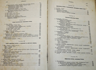 Dr. Hutyra F., Dr. Marek J. Частная патология и терапия домашних животных. Том 1. М.: Печатня А.Снегиревой, 1910.