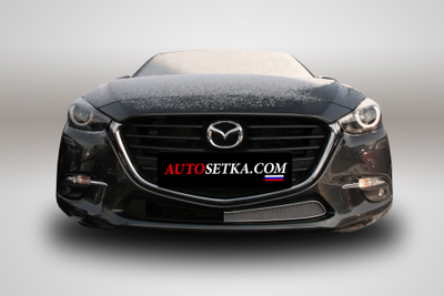 Premium защита радиатора для Mazda 3 (2016-2018)