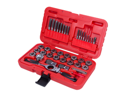 Набор метчиков и плашек SK-5 M3-M12, кейс, 40 предметов МАСТАК 351-00040C