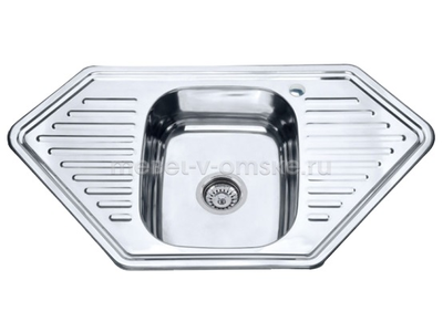 Мойка врезная угловая PREMIAL PL9550B