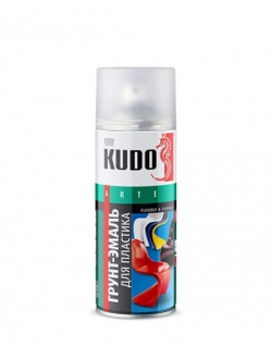 Грунт-эмаль для пластика КУДО, 520 мл