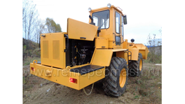 Фронтальный погрузчик ТО-18Б, капитальный ремонт