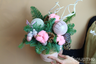 Новогодняя композиция № 1160