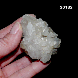 Горный хрусталь натуральный (друза) Казахстан арт.20182: 64,7г - 54*40*32мм