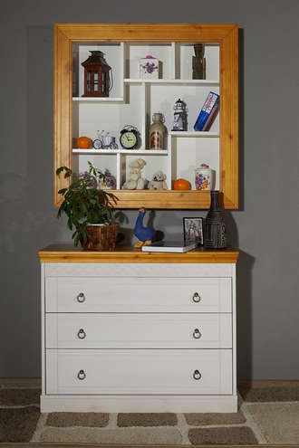 Граверса Дания №1 из массива сосны 100 х 16 х 100 см