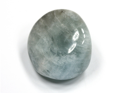 Берилл голубой (Аквамарин), галтовка, Бразилия (22*21*14 мм, 10 г) №27030