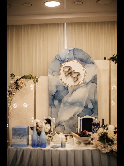 Декор фона президиума "Нежность"