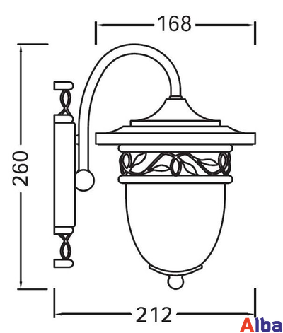Krakow 87202 Парковый светильник
