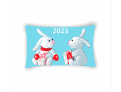 Подушка горизонтальная год Кролика №20