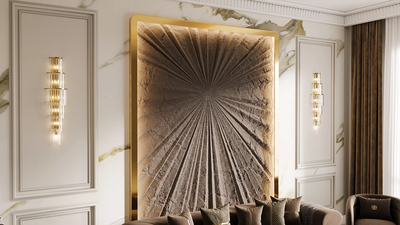 Панно гипсовое OBSIDIAN артикул SPN16