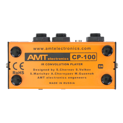AMT PANGAEA CP-100 - Кабинет Эмулятор (плеер IR WAV импульсов) и эффект процессор [БП в комплекте!]