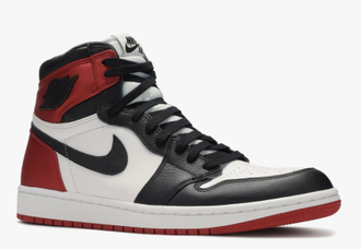 Nike Air Jordan 1 Mid Black Toe (Экокожа) новые