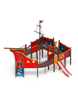 Серия «Фрегат» ДИК 2.03.3.04-04 H=1200 малый игровой комплекс