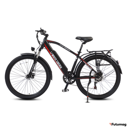 Электровелосипед WHITE SIBERIA CAMRY ALLROAD 500W матовый черный