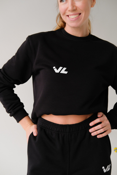 Спортивный костюм Volleylife черный (42-48 размер )