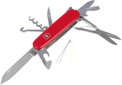 VICTORINOX Climber 1.3703, 91 мм, 14 функций, красный