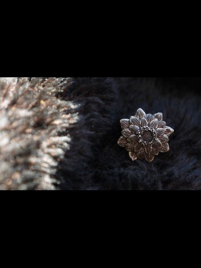 Волшебное кольцо &quot;Кофейный Цветок. Тёплое утро&quot;