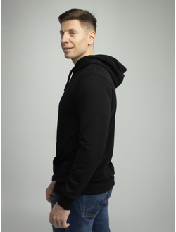 FUTBITEX ТОЛСТОВКА ХБ ЧЕРНЫЙ БЕЗ НАЧЕСА размер 44 (ХS)