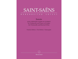 Saint-Saëns, Camille Sonate D-Dur für Violoncello und Klavier