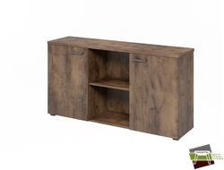 Тумба приставная к двум столам L-681 таксония шоколадная 1419*376*750 мм (Ш*Г*В)