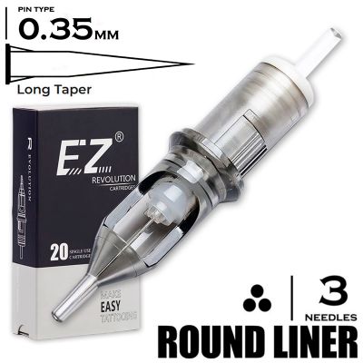 3 RLLT/0.35 - Round Liner Long Taper &quot;Ez Revolution&quot;