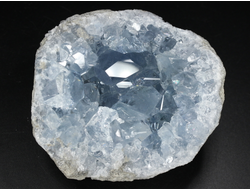 Целестин, жеода с кристаллами, Мадагаскар (78*68*38 мм, 396 г) №28645