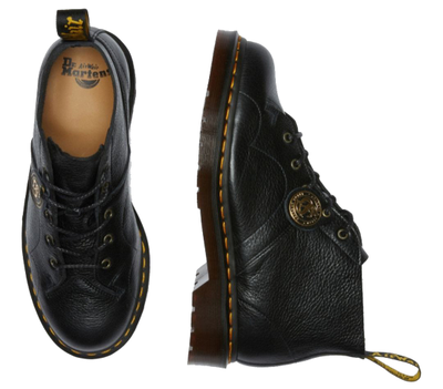 Dr. Martens Church Vintage Smooth Black Leather