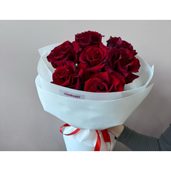 Французские розы 7 шт