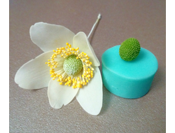 "Серединка садового анемона " Силиконовый молд