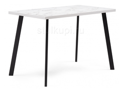 Стол Тринити Лофт 120 25 мм сабия / черный матовый