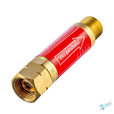 Клапан обратный огнепреградительный КОГ (пропан) М16х1.5 LH (001.050.102) (на редуктор) ПТК