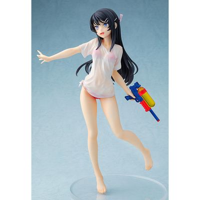 Фигурка 1/7 Маи Сакурадзима (Sakurajima Mai Water Gun Date Ver.)