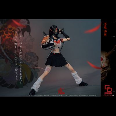 ПРЕДЗАКАЗ - Японская школьница-демон Юми - Коллекционная ФИГУРКА 1/6 scale Onihime Part 2 Yumi Souki (GD97011A) - GDTOYS  ?ЦЕНА: 23200 РУБ.?