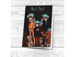 Обложка на паспорт Sally Face, Салли Фейс №14