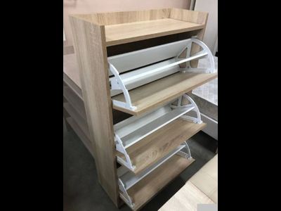 Обувница Куб Белый (Гросс)