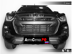 Premium защита радиатора ISUZU D-MAX (2021-) из 2-х частей