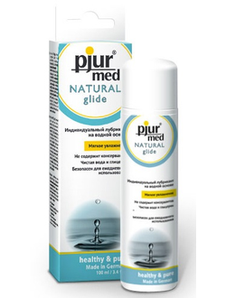 Нейтральный лубрикант на водной основе pjur MED Natural glide - 100 мл, Pjur, Германия