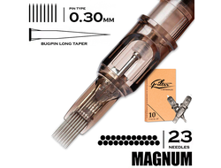 23 MGLT/0.30 - Magnum Bugpin Long Taper "EZ FILTER"