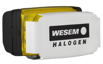 Дополнительная фара дальнего света Wesem  HMz 081.31 (комплект, 2 шт) с белыми крышками в комплекте