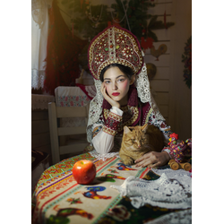 D0513 Девушка в кокошнике