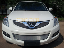 Защита радиатора Great Wall Hover H5 2011- chrome низ